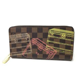 LOUIS VUITTON Brown Damier Wallet